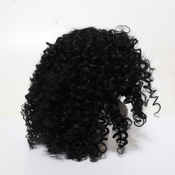 Afro parochňa YEESHEDO, čierna