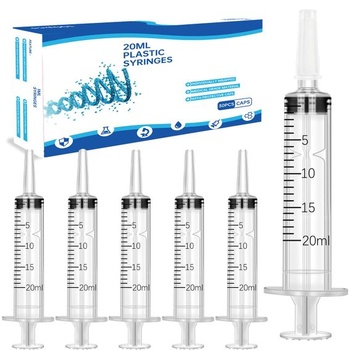 60ml striekačka, 12 opakovane použiteľných striekačiek 60ml, striekačka pre vedecké laboratóriá,