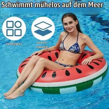 Plavecký kruh, plavecký kruh pro dospělé, plavecký kruh s koblihami, vodní kruh, melounová plavecká