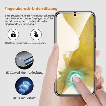 [3 ks] Ochranná fólie na displej pro Samsung Galaxy S22 5G, TPU fólie, odolná proti poškrábání, HD