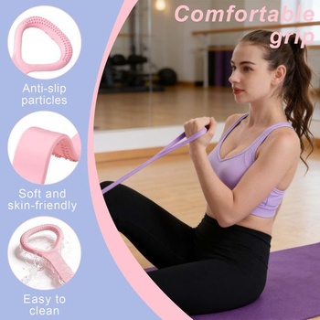 2dielna sada odporových gúm pre posilňovanie svalov, 47 cm, fitness gumy, expandér hrudníka, fitness