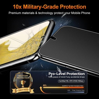 [2 kusy] Matné tvrzené sklo pro Samsung Galaxy S22, ochrana proti otiskům prstů, matná ochranná