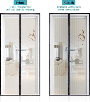 Apalus Prime sieť proti hmyzu na dvere, magnetická ochrana proti hmyzu na balkónové dvere 80x230 cm,
