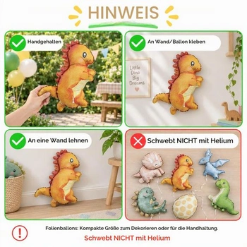 Bílo-zelené narozeninové dekorace s dinosaury, 87 balónků s dinosaury, pískově bílá