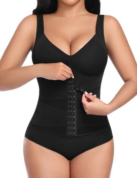 Dámska tvarujúca bielizeň Niwicee Body Shaper, tvarujúca body, veľkosť M, čierna