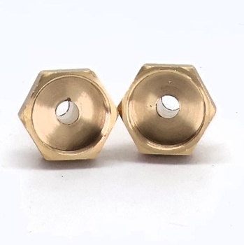 Nadstavec mosadzný 7 mm 2 ks