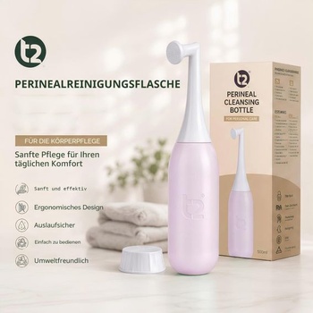 Láhev na čištění hráze T2 500 ml – Přenosný poporodní bidet pro ženy, jemná intimní péče, se