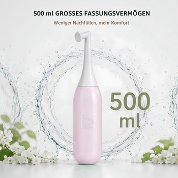 Fľaša na čistenie hrádze T2 500 ml – Prenosný popôrodný bidet pre ženy, jemná intímna starostlivosť, sa