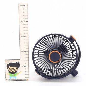 Leikurvo 10000mAh mini USB ventilátor s klipem, dobíjecí USB ventilátor, tichý ventilátor s klipem,