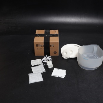 Fontána pre mačky 2,5 l + 3 filtre s aktívnym uhlím, super tichá, vodná fontána pre mačky s LED