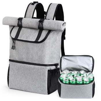 DEWUR Thermo Backpack 35L Veľký chladiaci batoh, 2 v 1 Dvojkomorová izolovaná chladiaca taška,