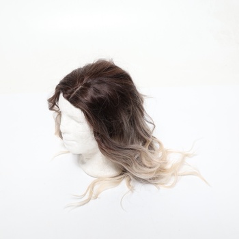 Esmee Dlhé kučeravé Ombre Hnedé až Blond parochne pre ženy Ombre parochňa odolná voči teplu zo
