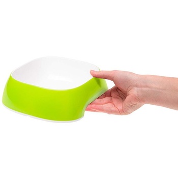 Ferplast Glam misky pre psov - módna plastová miska na krmivo a vodu pre psov, protišmyková, ľahko