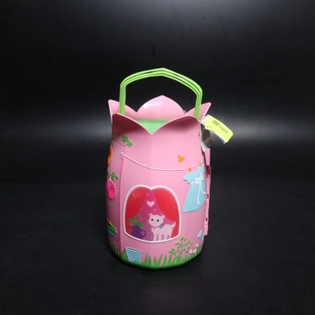 BABY born Storybook Cottage, rozkládací domeček pro panenky pro 18 cm panenky se stolkem, krbem,