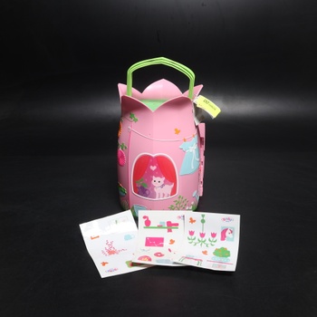 BABY born Storybook Cottage, rozkladací domček pre bábiky pre 18 cm bábiky so stolíkom, krbom,