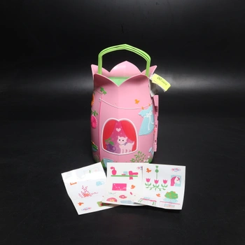 BABY born Storybook Cottage, rozkládací domeček pro panenky pro 18 cm panenky se stolkem, krbem,