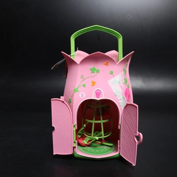 BABY born Storybook Cottage, rozkládací domeček pro panenky pro 18 cm panenky se stolkem, krbem,