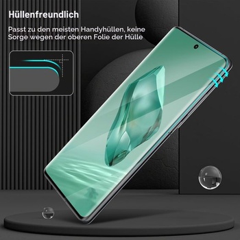 Ochranná fólia GiiYoon pre OnePlus 12, balenie 3 kusov, mäkká TPU fólia, plne 3D zakrivená, podpora