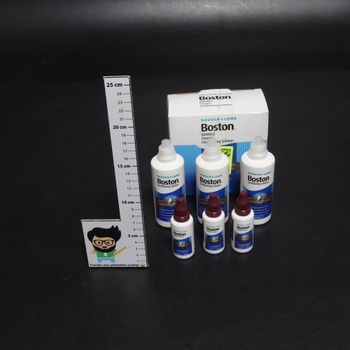 Bausch + Lomb Boston Advance Multipack, pre tvrdé kontaktné šošovky: 3 x 30 ml čistič, 3 x 120 ml