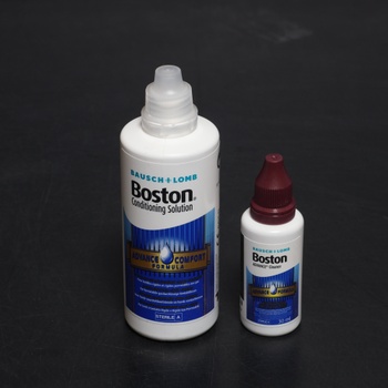 Bausch + Lomb Boston Advance Multipack, pre tvrdé kontaktné šošovky: 3 x 30 ml čistič, 3 x 120 ml
