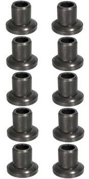 Cyclingcolors 10x okrúhle zátky na rúrky, d = 12 mm, D1 = 24 mm, klzáky na nábytok, nožičky na
