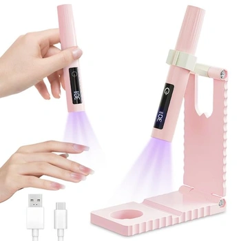 Flintronic UV lampa na gélové nechty, malá UV lampa na…
