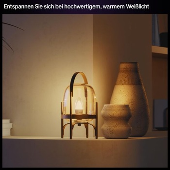 Múdra LED žiarovka Philips Hue, B39, E14, balenie 1 ks, teplé biele svetlo 2700 K, 470 lm, nízke