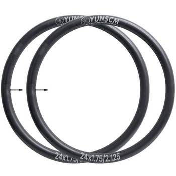YunSCM 2 ks 44/52-507 24-palcová duša 24x1,75 24x1,95 24x2,0 24x2,10 24x2,125 Ventil FV48mm Presta,