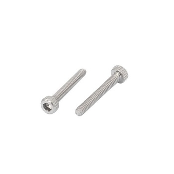 Mapa zdrojov 60 kusov skrutiek s valcovou hlavou M1,4x12 mm s rozstupom 0,3 mm