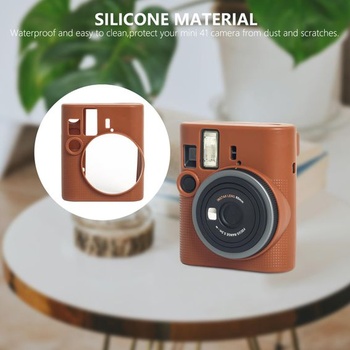Ochranné púzdro Mini 41, mäkký silikón, ultratenké, ľahké, pre fotoaparát Fujifilm Instax Mini 41,
