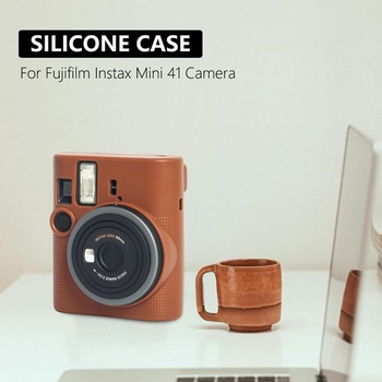Ochranné púzdro Mini 41, mäkký silikón, ultratenké, ľahké, pre fotoaparát Fujifilm Instax Mini 41,