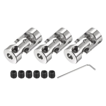 Mapa zdrojov 3dielny otočný univerzálny kĺb 4mm až 6mm vnútorný priemer L23 4mm až 6mm