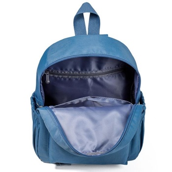 AOTIAN Mini batoh pre ženy, ľahký malý mestský batoh, denný batoh svetlo modrý