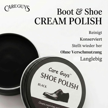 Krémový vosk na kožené topánky Care Guys