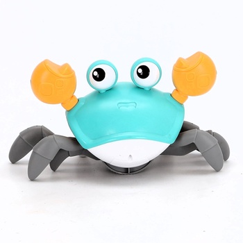 Adeokay Baby chodící krab, hračka pro miminko 1 2 roky starý dárek pro dítě 1 2 roky stará hračka
