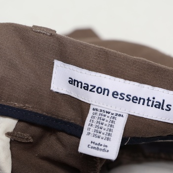 Pánske šedé nohavice Amazon essentials