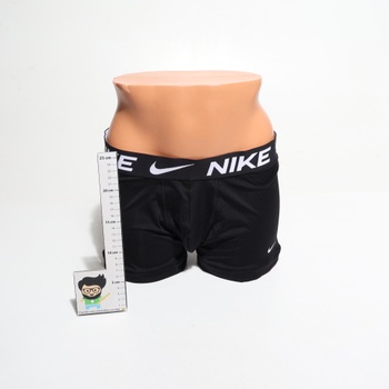 Pánske boxerky Nike Dri-FIT Essential, mikrovlákno, 10,2 cm, 3 kusy, veľkosť L, čierne/čierne/čierne