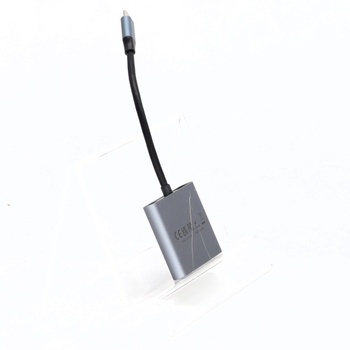 Adaptér USB-C na duální HDMI, víceportový adaptér KOZYC USB-C Hub se 2 HDMI 4K, USB 3.0, 100W PD,