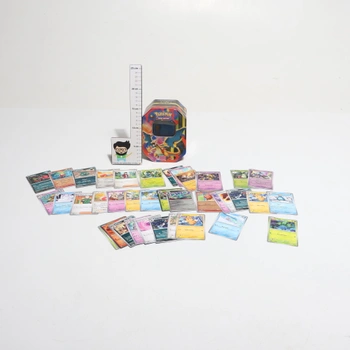 Sběratelské karty Pokémon Mega Charizard Tin