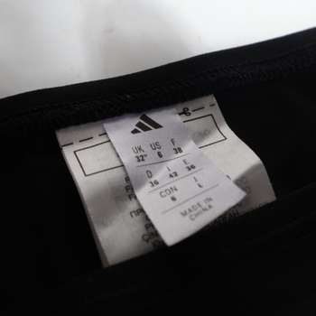 Dámske bikiny adidas s 3 pruhmi a V-Back, veľkosť 36, čierne / biele