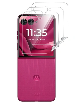 GIOPUEY [3dielna sada zadnej fólie kompatibilná s Motorola…