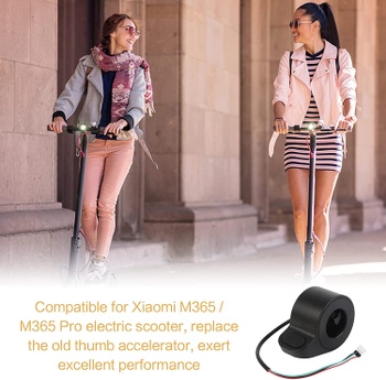 Jadeshay E Scooter De-Throttle - Univerzálne ovládanie rýchlosti palcom plynu - Kompatibilné s