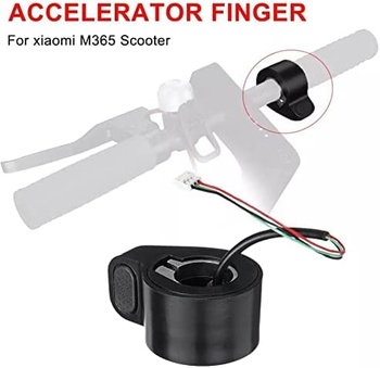 Jadeshay E Scooter De-Throttle - Univerzálne ovládanie rýchlosti palcom plynu - Kompatibilné s