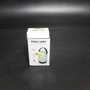 Dobíjecí venkovní lampa, přenosná stmívatelná LED stolní lampa, dotykové ovládání, noční lampa,