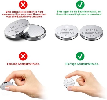 Batéria GutAlkaLi 3V lítiové gombíkové CR2430, balenie 10 ks pre votívne sviečky, čajové sviečky,