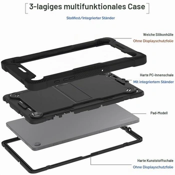 Dětské pouzdro Vakarey pro Samsung Galaxy Tab A11 8,7 palce/Galaxy Tab A9 8,7 palce, nárazuvzdorné