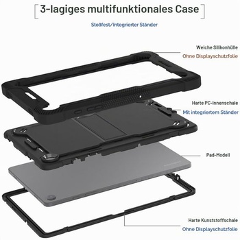 Detské puzdro Vakarey pre Samsung Galaxy Tab A11 8,7 palca/Galaxy Tab A9 8,7 palca, nárazuvzdorné