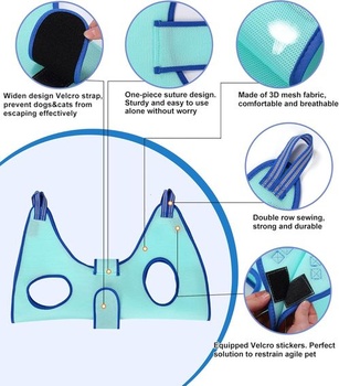 Houpací síť pro stříhání psů Kkiimatt Pet Grooming Harness, Houpací síť pro stříhání psů pro malé