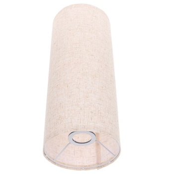 Látkové tienidlo na lampu, valcovité, vysoké, pre stojaciu lampu, mäkké svetlo, moderný design, do