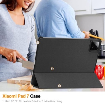 Púzdro Acelive pre tablet Xiaomi Pad 7/Pad 7 Pro/Pad 8/Pad 8 Pro 11,2 palce, čierne